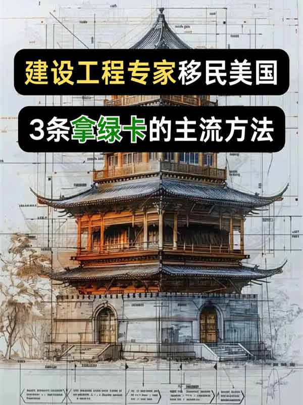 40＋建设工程行业别灰心，美国给发绿卡！