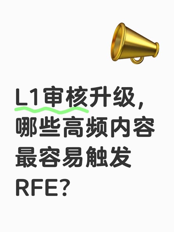 材料再完整也可能被RFE？美国L1签证审核趋严解读