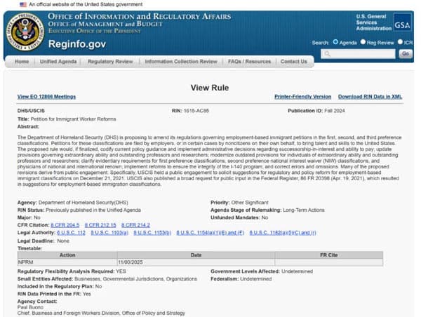 人才类绿卡改革在即，EB-1A/NIW/O1A等通道或收紧，申请人需把握窗口期，美国人才移民