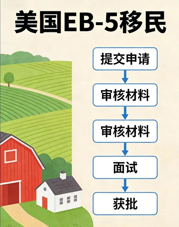 2026年美国EB5移民终极红利！9月祖父条款到期