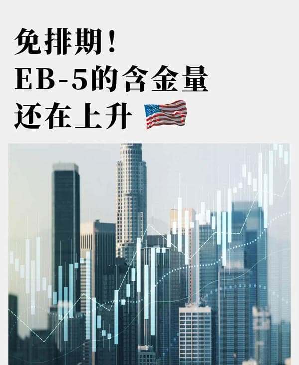 为什么美国EB5移民“免排期”的优势正在扩大？