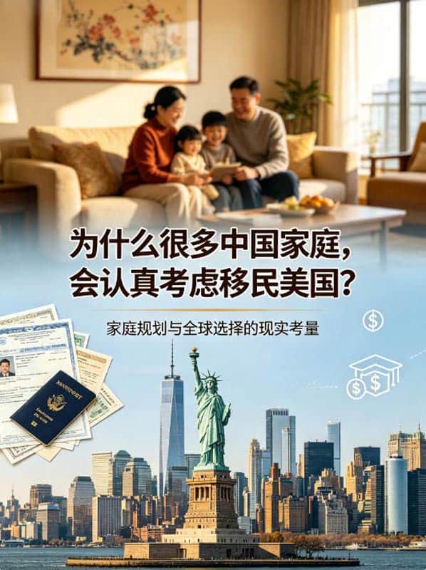 为什么很多中国家庭,会认真考虑移民美国? 为什么很多中国家庭,会认真考虑移民美国?