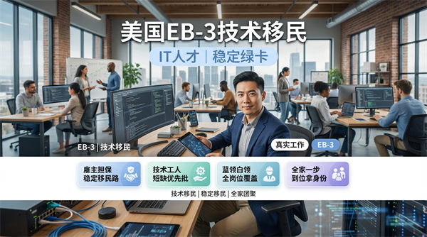 程序员移民美国方案：学历+Offer就能拿绿卡